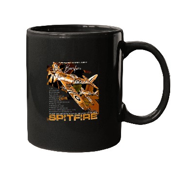 Discover Spitfire Legend: WWII Icon in Flight Mugs