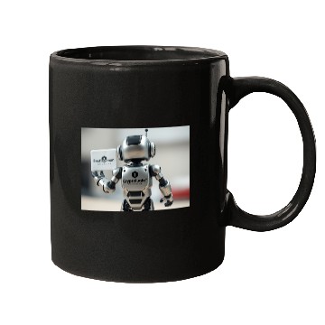 Discover Rocketman Robot Mugs