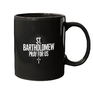 Discover St. Bartholomew Pray for Us Catholic Confirmation Mugs