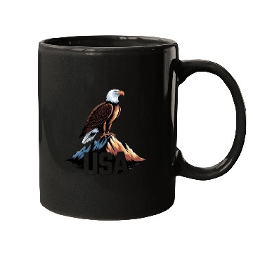 Discover Patriotic Eagle Mugs