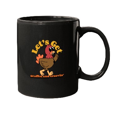 Discover Dancing Turkey | Let's Get Stuffed and Groovin' Mugs