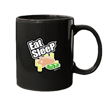 Discover EAT SLEEP MONEY Mugs