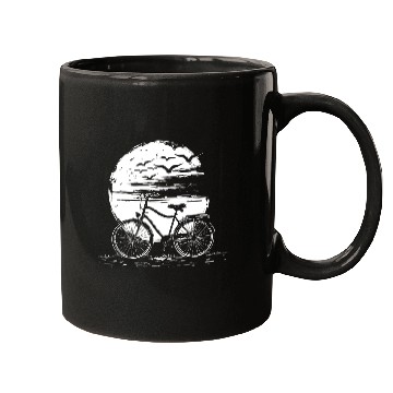 Discover Cycling Drawing Mugs