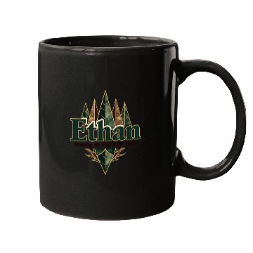 Discover Ethan, strong as the oak tree. Mugs