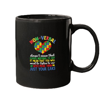 Discover Support Autistic Adults Kids Mugs