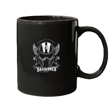 Discover Shadowed Mask Racing Logo Mugs