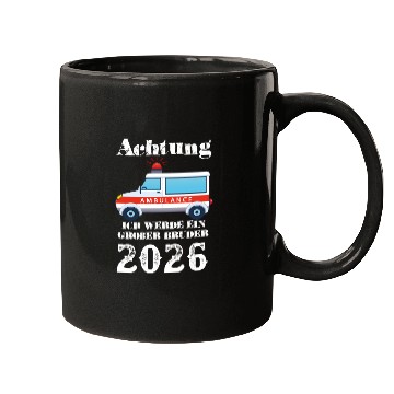 Discover Caution Future Big Brother 2026 Ambulance Mugs