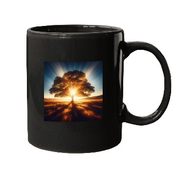 Discover Tree in Sunlight Mugs