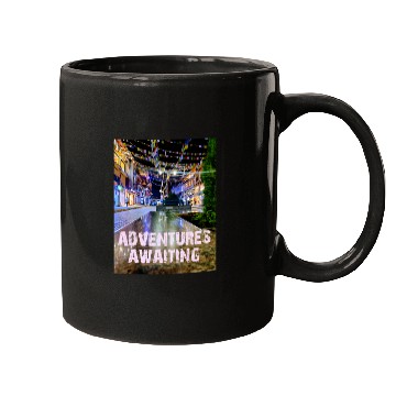Discover ADVENTURES AWAITING Mugs