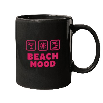 Discover Beach Mood Summer Sun Sea Vacation Cocktail Mugs