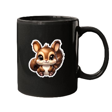Discover Kawaii Squirrel Mugs