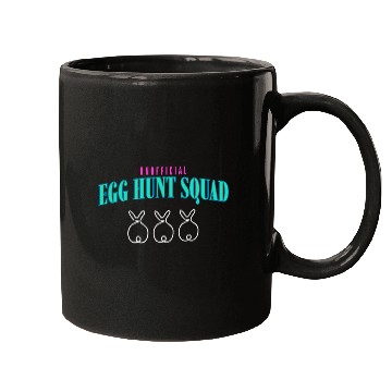 Discover Unofficial Egg Hunt Squad Easter Mugs