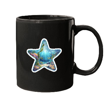 Discover Vibrant Starfish Illustration Mugs
