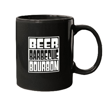 Discover Beer Barbeque Bourbon Mugs