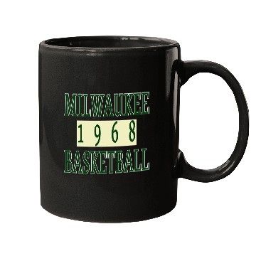 Discover Milwaukee Basketball 1968 Classic Mugs