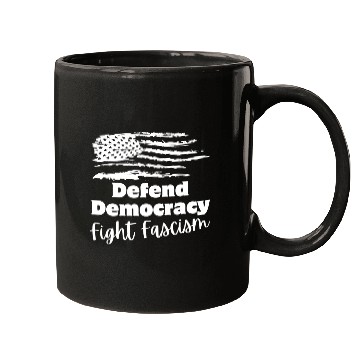 Discover Defend Democracy Mugs