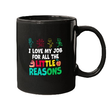 Discover I Love My Job For All The Little Reasons Mugs