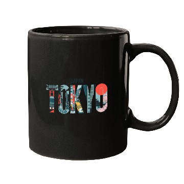 Discover Explore Vibrant Tokyo Japan Streets and Culture Mugs