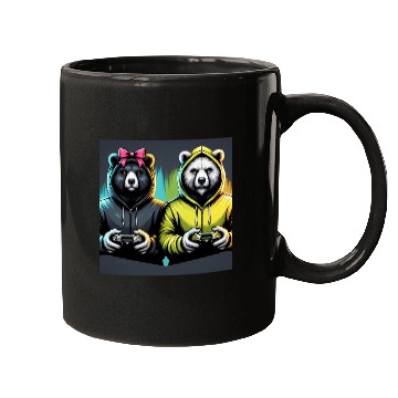 Discover Gamer Bears Mugs