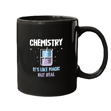 Discover Chemistry It's Like Magic But Real Science Mugs