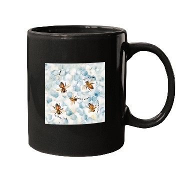 Discover Bumble bee be kind of a bitch funny bug insect Mugs