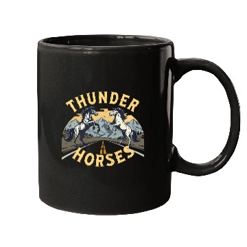 Discover "Thunder Horses – Wild Storm Riders Mugs