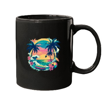 Discover Summer Design Mugs