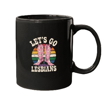 Discover Let’s Go Lesbians Subtle Lesbian Pride Mugs