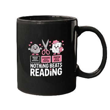 Discover Rock Paper Scissors Nothing Beats Reading Mugs
