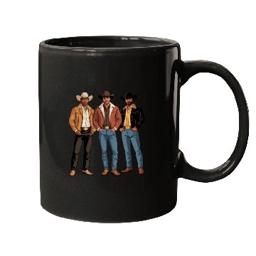 Discover Cowboy Black African American Rodeo Mugs