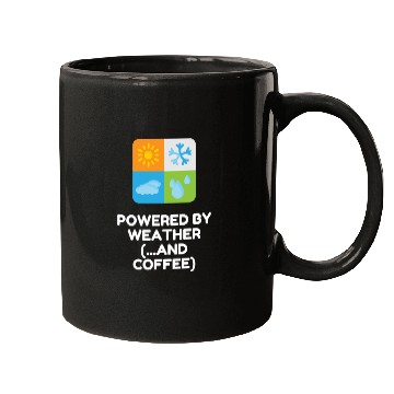 Discover Powered By Weather (...and Coffee) Mugs