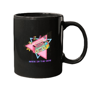 Discover Made in the 90s – Retro Vibes Throwback Design Mugs