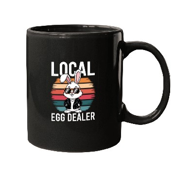 Discover Local Egg Dealer Easter Bunny Easter Sunday Mugs
