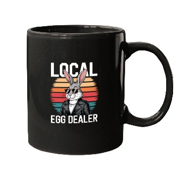 Discover Local Egg Dealer Easter Bunny Easter Sunday Mugs