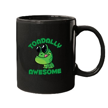 Discover Toadally Awesome Happy Cartoon Toad Mugs