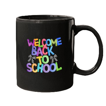 Discover Welcome Back to School Coquette Bow Design Mugs