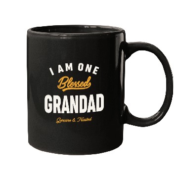Discover I Am One Blessed Grandad Dad Grandpa Mugs