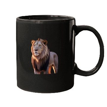 Discover lion Mugs