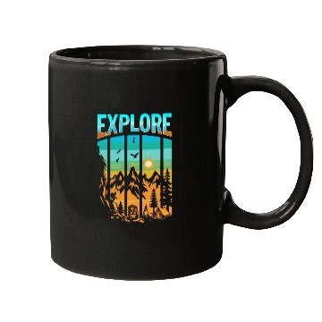 Discover Apex Ascent: Embrace the Untamed Horizon Mugs