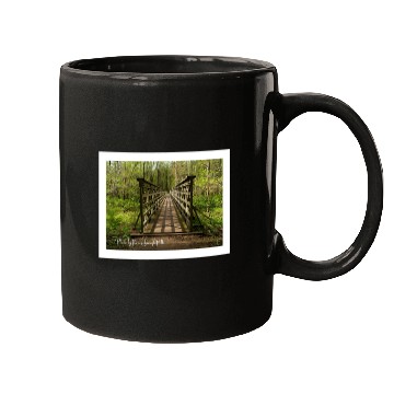 Discover Walk into Spring from the bridge of winter. Mugs