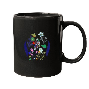 Discover Flowers, Birds, and Butterfly Mugs