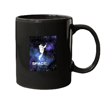 Discover Astronaut in Space – Cosmic Explorer Mugs