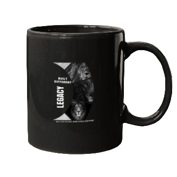 Discover LION MENTALITY Alpha Streetwear Mugs
