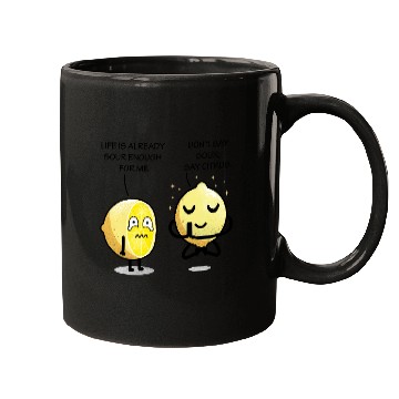 Discover Be positive lemon Mugs