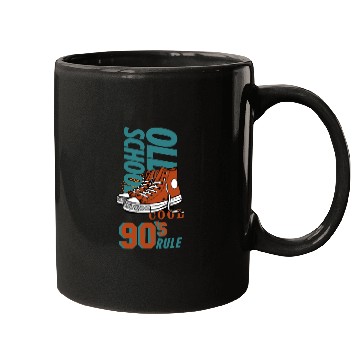 Discover Old School Cool, 90s Rule | Mugs