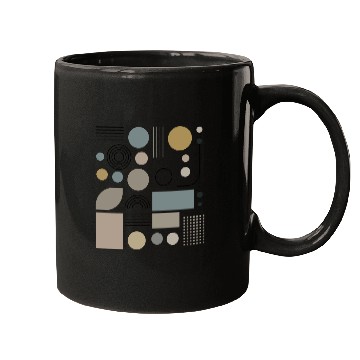 Discover Earth Tones Geometry Mugs