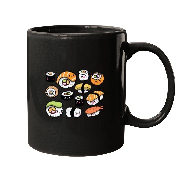 Discover Kawaii sushi Mugs