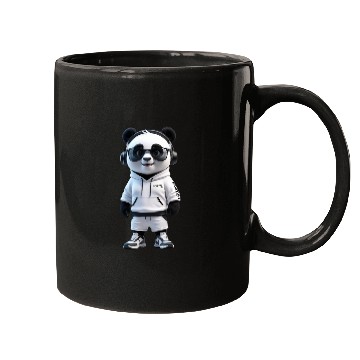 Discover Stylish 3D Panda Character Mugs