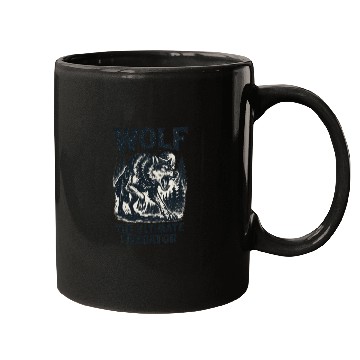 Discover Wolf - The Ultimate Predator Mugs