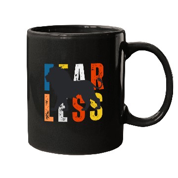 Discover Fearless Lion Head Mugs– Power, Pride & Strength